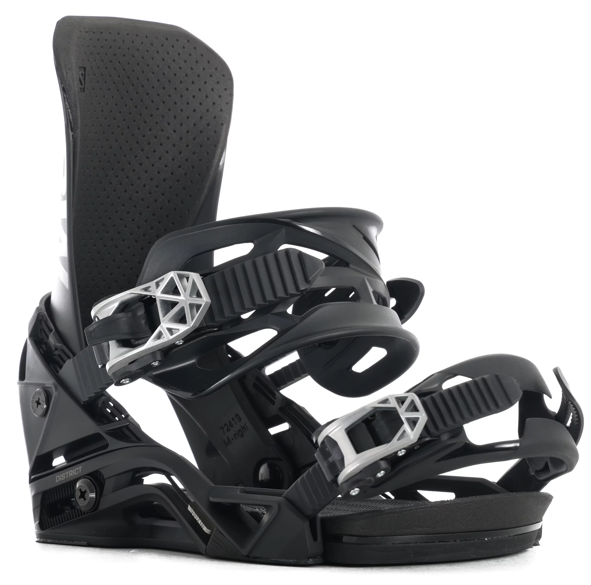 Salomon District Snowboard Bindings 2026 - black | Tactics