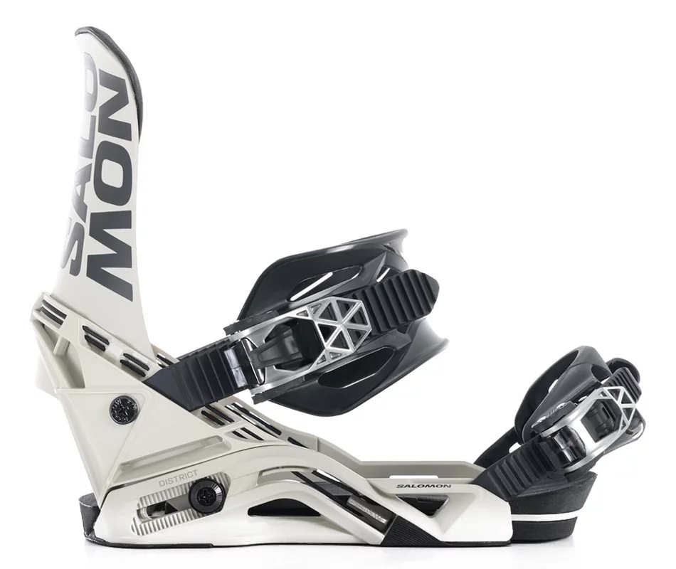 Salomon District Snowboard Bindings 2026 - rainy day | Tactics