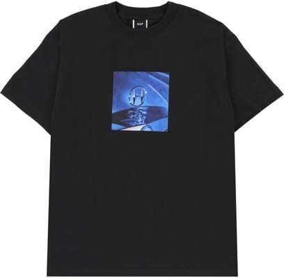 HUF H Class Emblem T-Shirt - black - view large