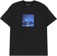 HUF H Class Emblem T-Shirt - black