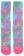HUF Drip Dye Plantlife Sock - pink - front