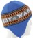 HUF Bronze 56K Flap Beanie - blue - side detail