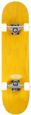 Tactics Shop 7.25 Complete Skateboard - oval logo/yellow - view large