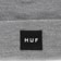HUF HUF Set Box Beanie - heather grey - front detail