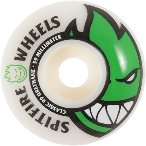 Spitfire 54mm Bighead Purple Skateboard Wheels With Bearings