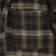 Tactics Midweight Cotton Flannel Shirt - earth - inside detail