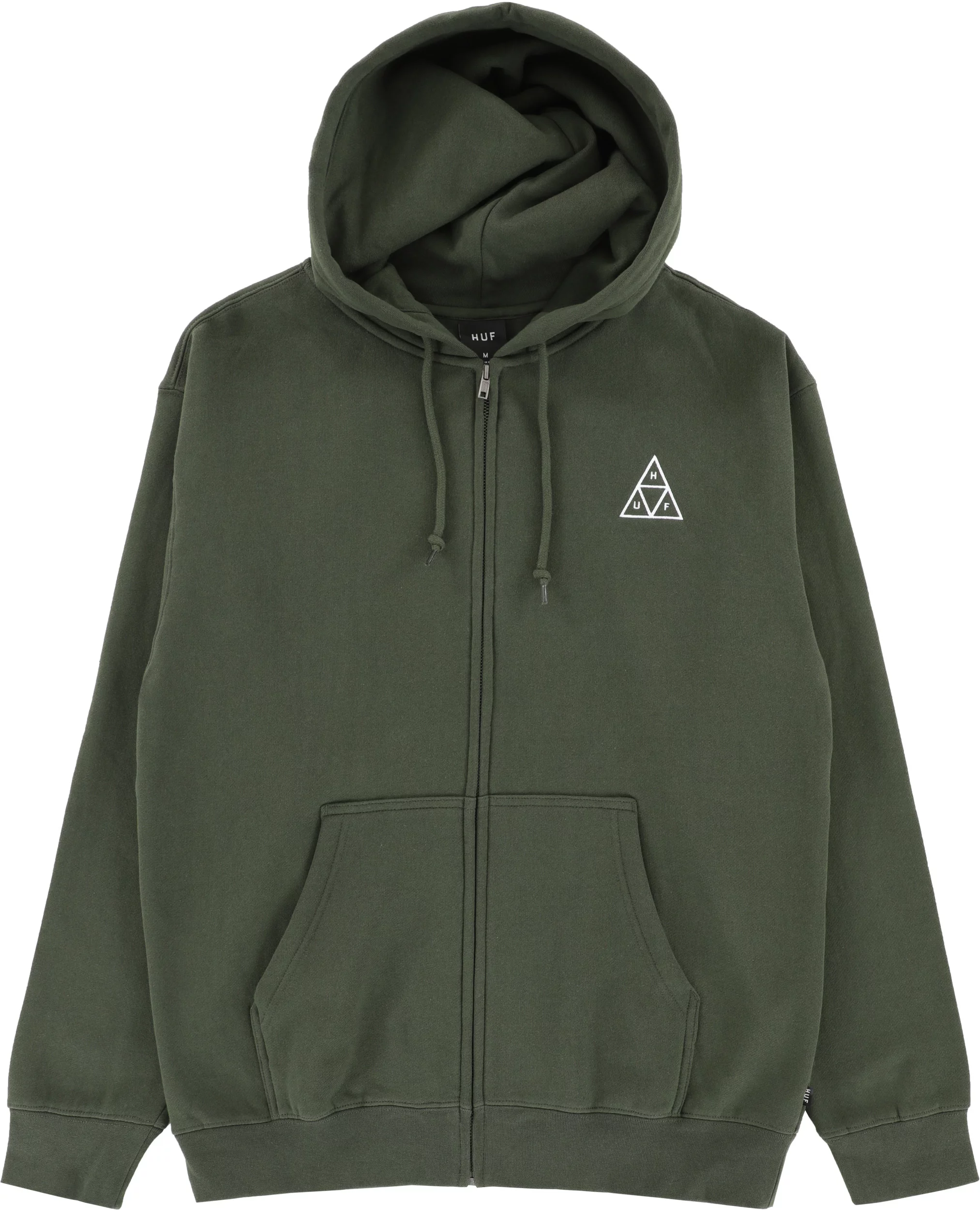HUF HUF Set TT Zip Hoodie - hunter green | Tactics