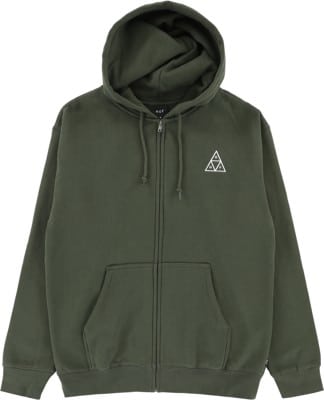 HUF HUF Set TT Zip Hoodie - hunter green - view large
