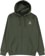 HUF HUF Set TT Zip Hoodie - hunter green