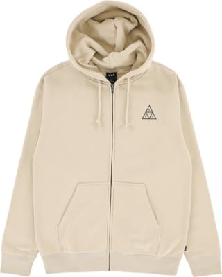 HUF HUF Set TT Zip Hoodie - stone - view large