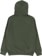 HUF HUF Set TT Zip Hoodie - hunter green - reverse