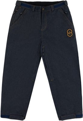 Souvenir 3 Ply Denim Pants - dark indigo - view large