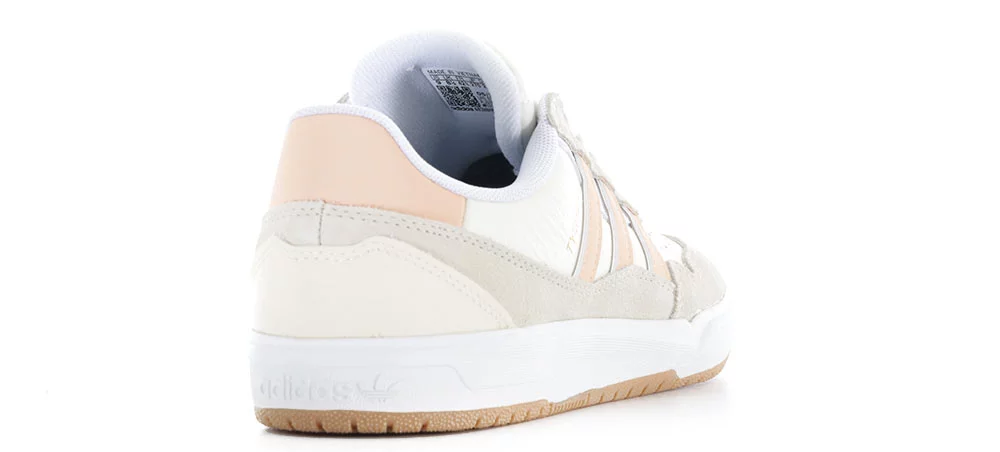 Adidas Tyshawn II Skate Shoes - wonder white/powder coral/off
