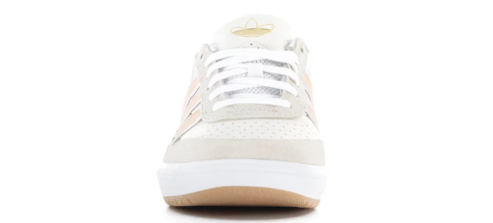 ホワイト　バタデコーラ Adidas Tyshawn II Skate Shoes - wonder white/powder coral/off
