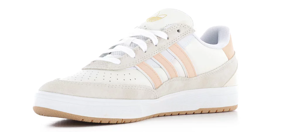 Adidas Tyshawn II Skate Shoes - wonder white/powder coral/off