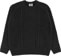 Souvenir Engineered Cable Knit Sweater - black