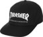 Thrasher Skate Mag Snapback Hat - black/white