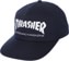 Thrasher Skate Mag Snapback Hat - navy/white