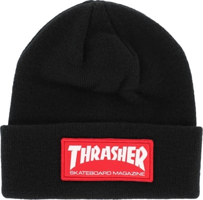 Thrasher Skate Mag Patch Beanie - black - view large