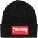 Thrasher Skate Mag Patch Beanie - black