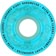 Ricta Cloud Cruiser Skateboard Wheels - transparent blue glow (78a)