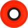 Ricta Cloud Cruiser Skateboard Wheels - red orange (92a) - reverse