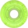 Ricta Cloud Cruiser Skateboard Wheels - transparent green glow (78a) - reverse
