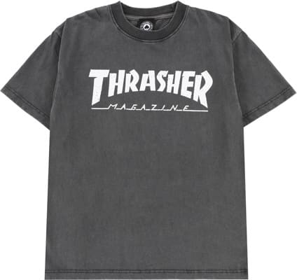 Thrasher Mag Logo Vintage T-Shirt - black - view large