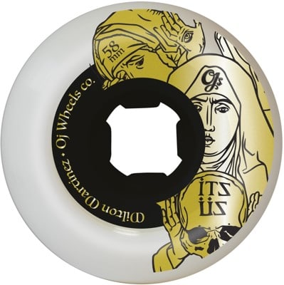 OJ Martinez Pro Double Duro Mini Combo Skateboard Wheels - it's us witches (99a/95a) - view large