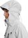 Burton Women's Reserve GORE-TEX 2L Jacket - gray cloud - side detail
