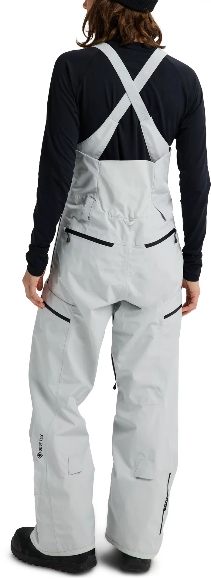 1b　Burton Reserve GORE-TEX Gray Burton Women's Reserve GORE-TEX 2L Bib Pants - gray cloud | Tactics