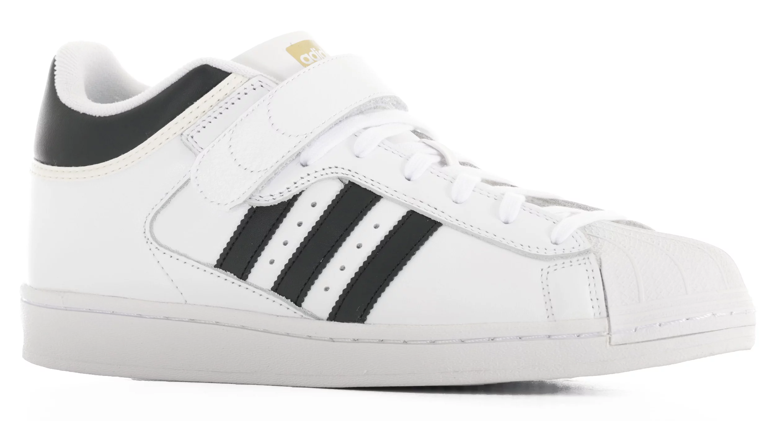 Adidas Pro Shell ADV Skate Shoes white/core black/gold Tactics
