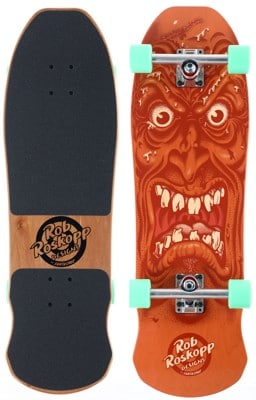 Santa Cruz Roskopp Face 9.5 Complete Cruiser Skateboard - view large