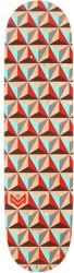 Mini Logo Pattern Blocks 7.5 Mini 191 Shape Skateboard Deck