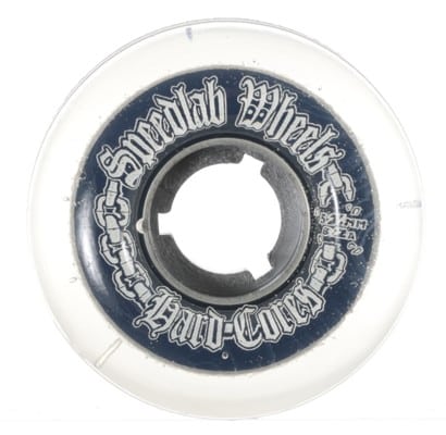 Speedlab Hard Cores Cruiser Skateboard Wheels - black/clear (82a) - view large