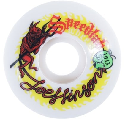 Speedlab Hinson Pro Model Skateboard Wheels - yellow/white (101a) - view large
