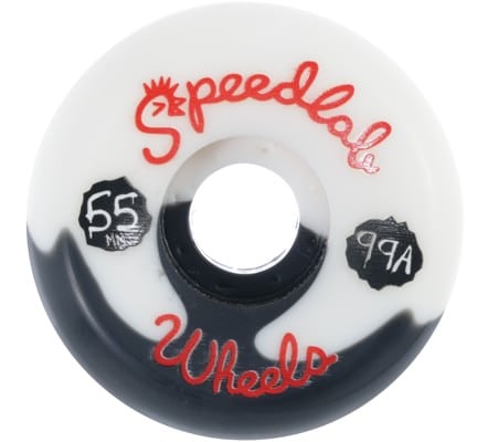 Speedlab Trick'n Nuggets Skateboard Wheels - black/white swirl (99a) - view large