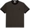 Polar Skate Co. Ringer T-Shirt - dirty black/black