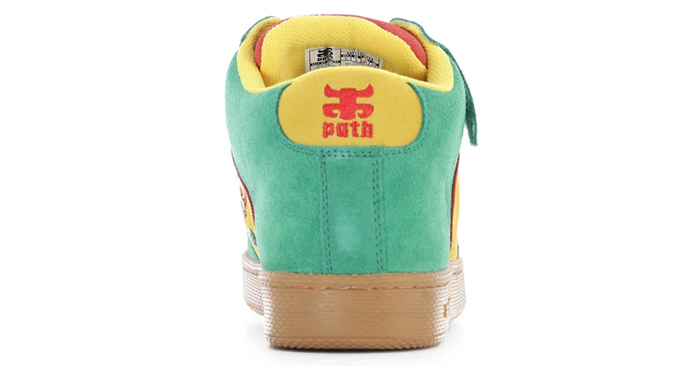 IPath Grasshopper Skate Shoes - rasta suede | Tactics