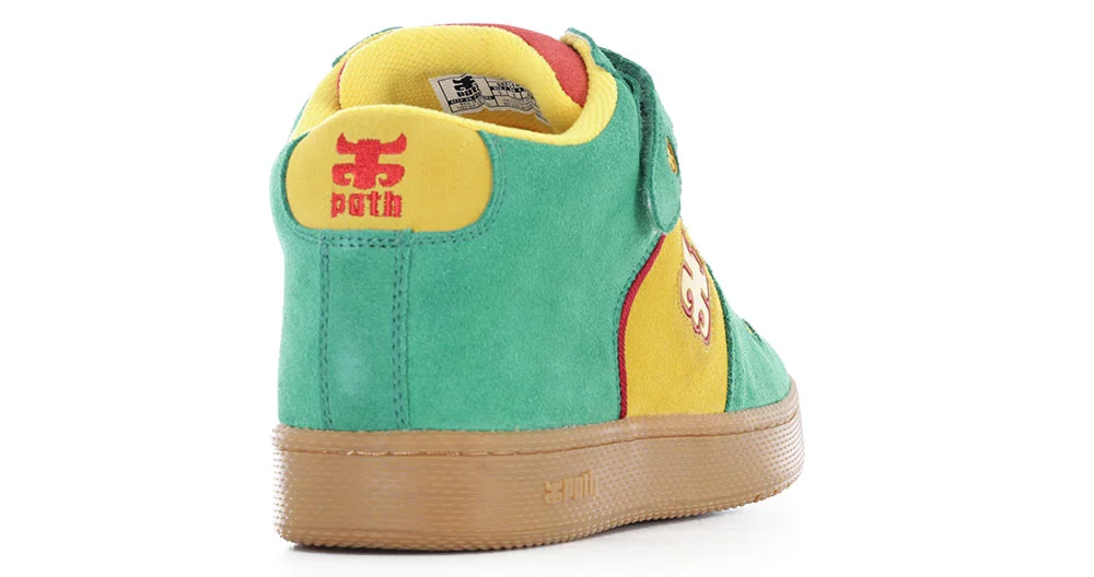 IPath Grasshopper Skate Shoes - rasta suede | Tactics