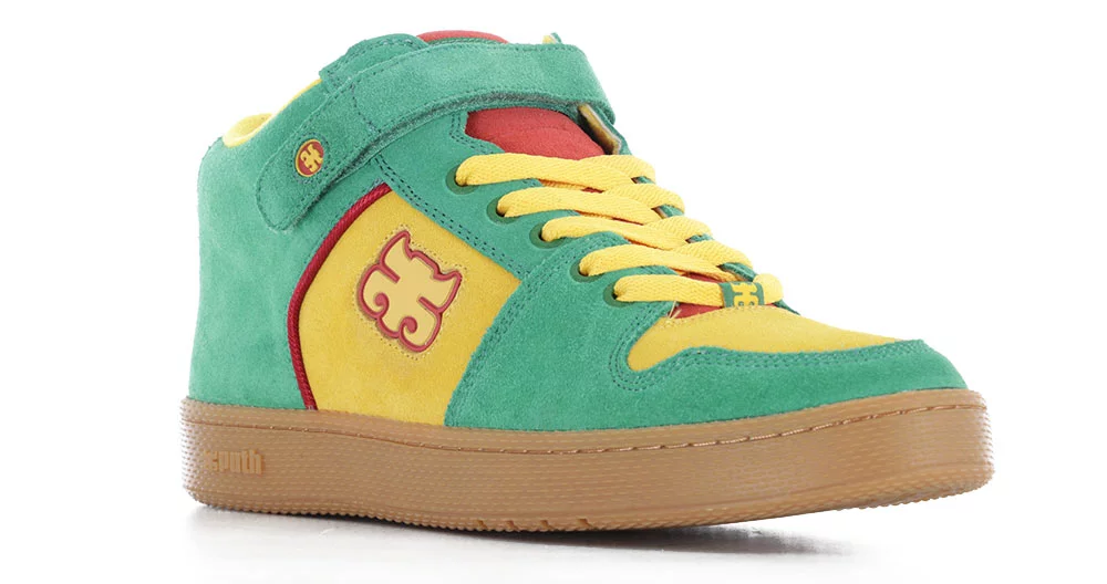 IPath Grasshopper Skate Shoes - rasta suede | Tactics