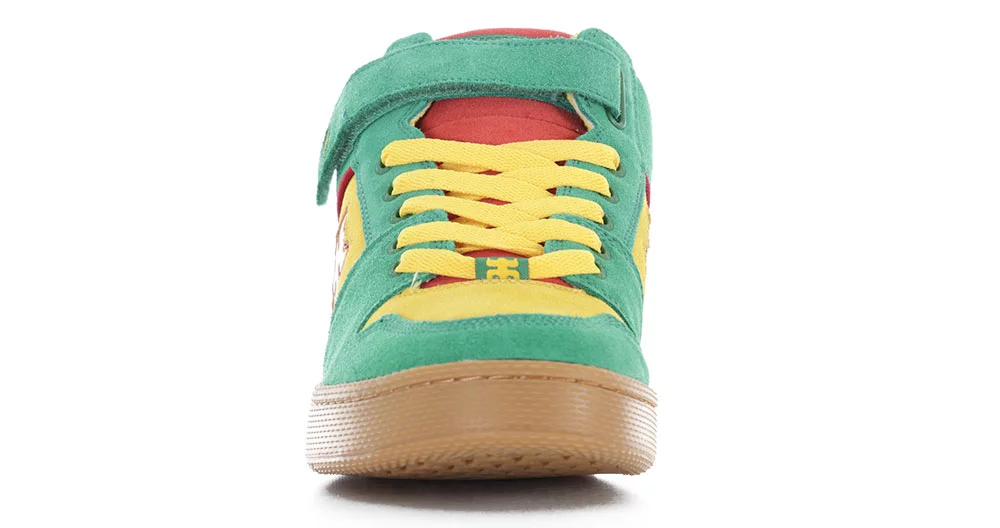 IPath Grasshopper Skate Shoes - rasta suede | Tactics