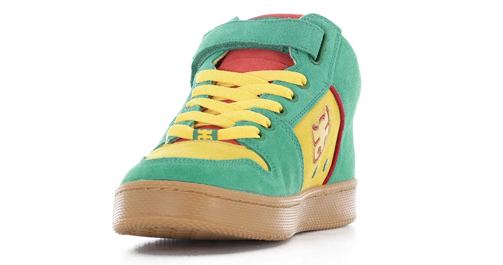 IPath Grasshopper Skate Shoes - rasta suede | Tactics