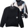 Burton AG Pinball Reversible Insulated Pullover - true black
