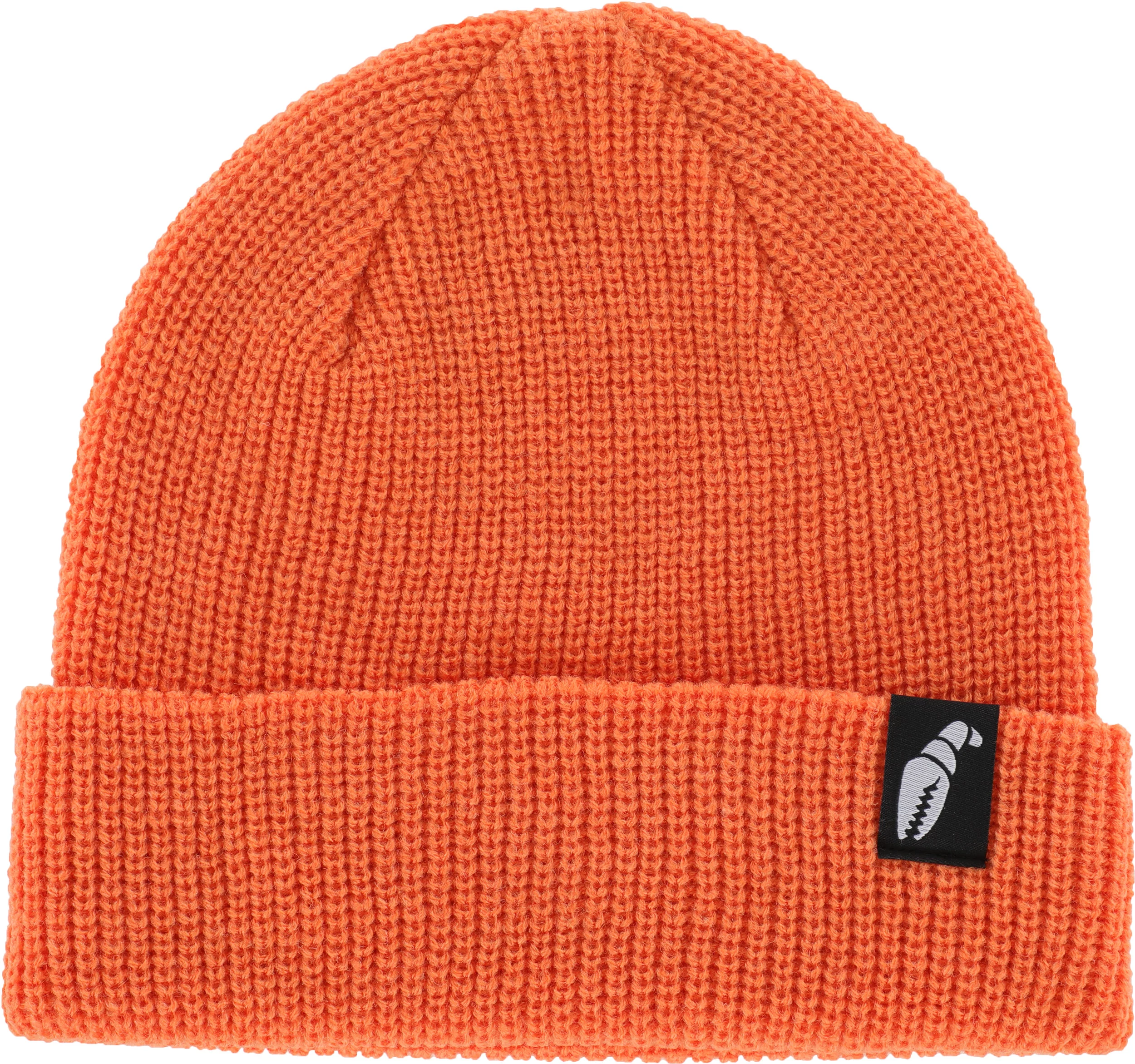 Crab Grab Claw Label Beanie - orange | Tactics