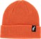 Crab Grab Claw Label Beanie - orange