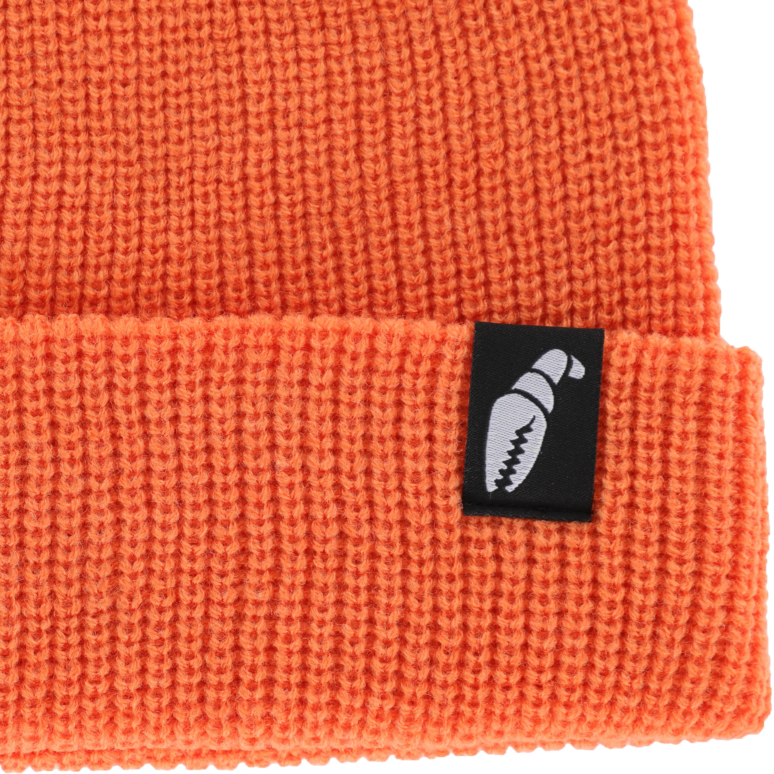 Crab Grab Claw Label Beanie - orange | Tactics