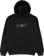Frog Happy Dirty Frog Hoodie - black