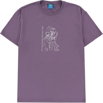 Frog Make Up Artist T-Shirt - old purple - view large