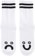 Polar Skate Co. Happy Sad Classic Sock - white/black - front